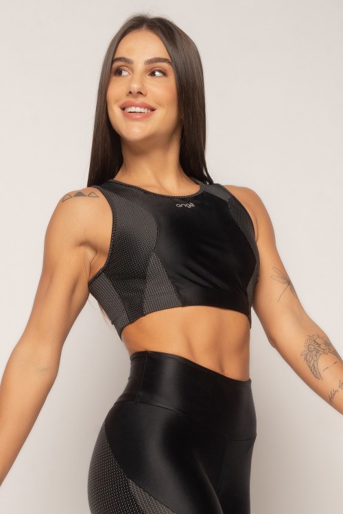 Top Preto Carbon